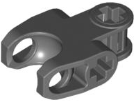 60176 | Technic, Axle Connector 2 x 3 with Ball Joint Socket - Closed Sides, Angled Forks with Closed Axle Holes | LEGOPART