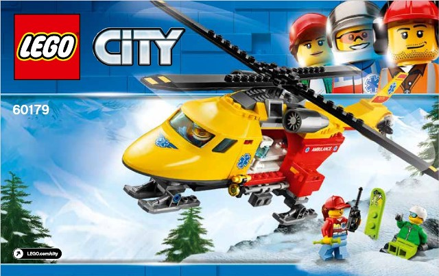 60179-1 | Ambulance Helicopter | INSTRUCTIONS | LEGOPART