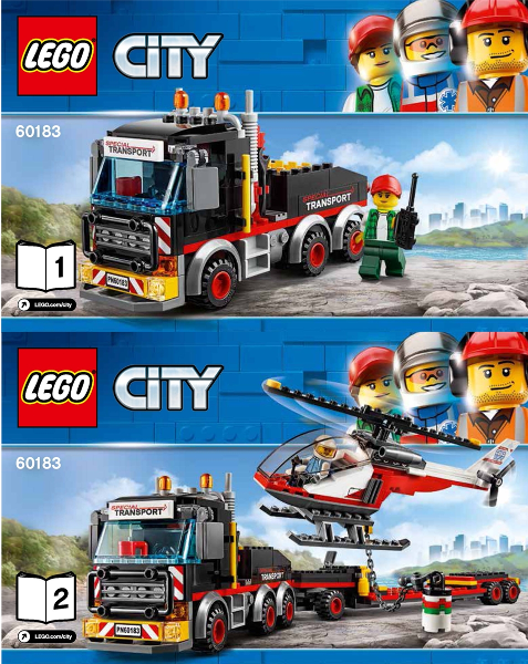60183-1 | Heavy Cargo Transport | INSTRUCTIONS | LEGOPART