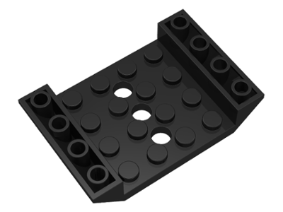 60219 | Slope, Inverted 45 6 x 4 Double with 4 x 4 Cutout and 3 Holes | LEGOPART