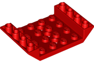 60219 | Slope, Inverted 45 6 x 4 Double with 4 x 4 Cutout and 3 Holes | LEGOPART