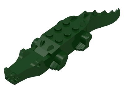 6026c01 | Alligator / Crocodile with 8 Teeth | LEGOPART