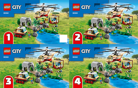 60302-1 | Wildlife Rescue Operation | INSTRUCTIONS | LEGOPART