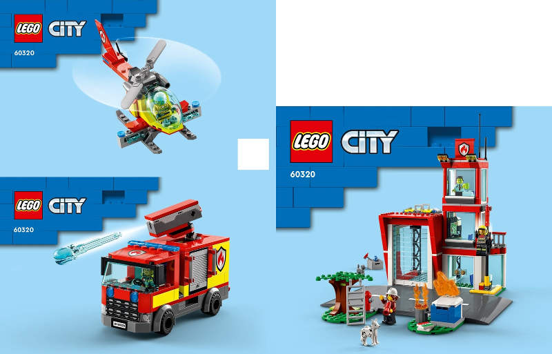 60320-1 | Fire Station | INSTRUCTIONS | LEGOPART