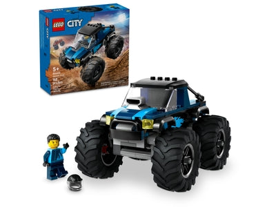 Blauwe monstertruck LEGO 60402