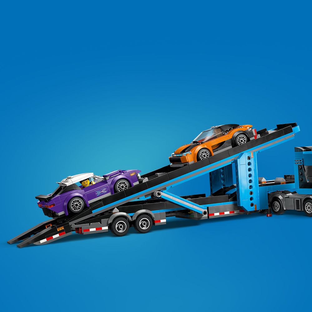 Car Transporter Truck with Sports Cars LEGO 60408