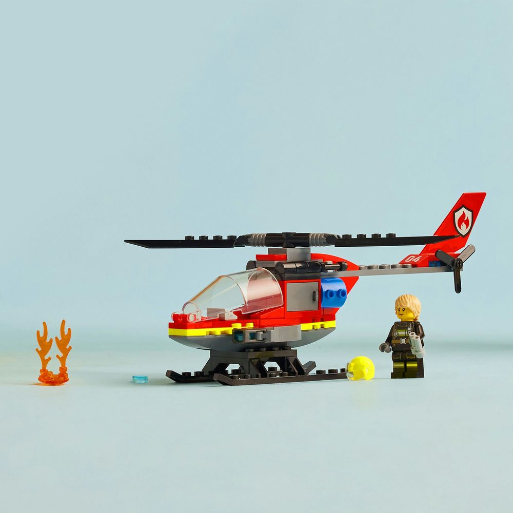 Brandweerhelikopter LEGO 60411