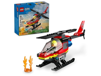 Brandweerhelikopter LEGO 60411