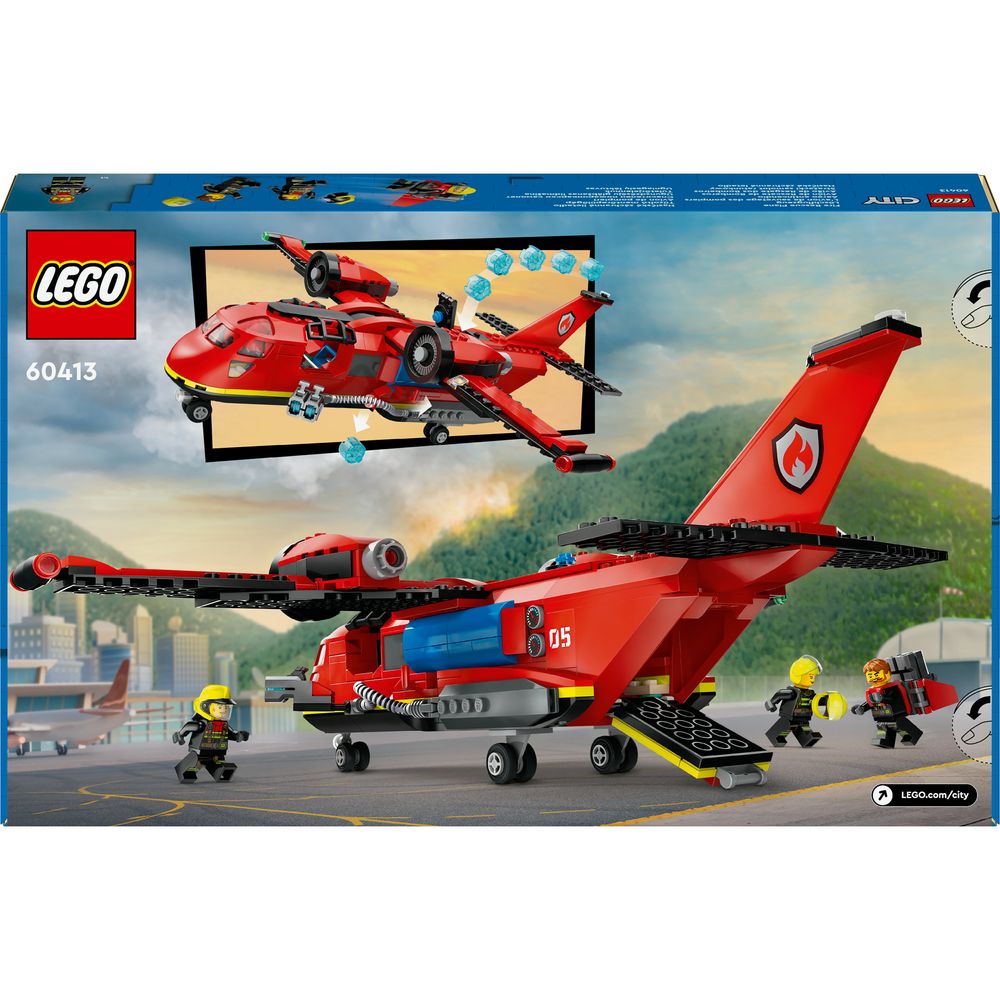 Brand reddingsvliegtuig LEGO 60413