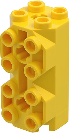 6042 | Brick, Modified Octagonal 2 x 2 x 3 1/3 with Side Studs | LEGOPART