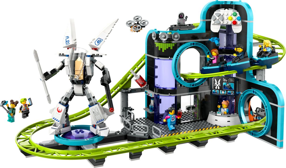 Robot World Roller-Coaster Park LEGO 60421