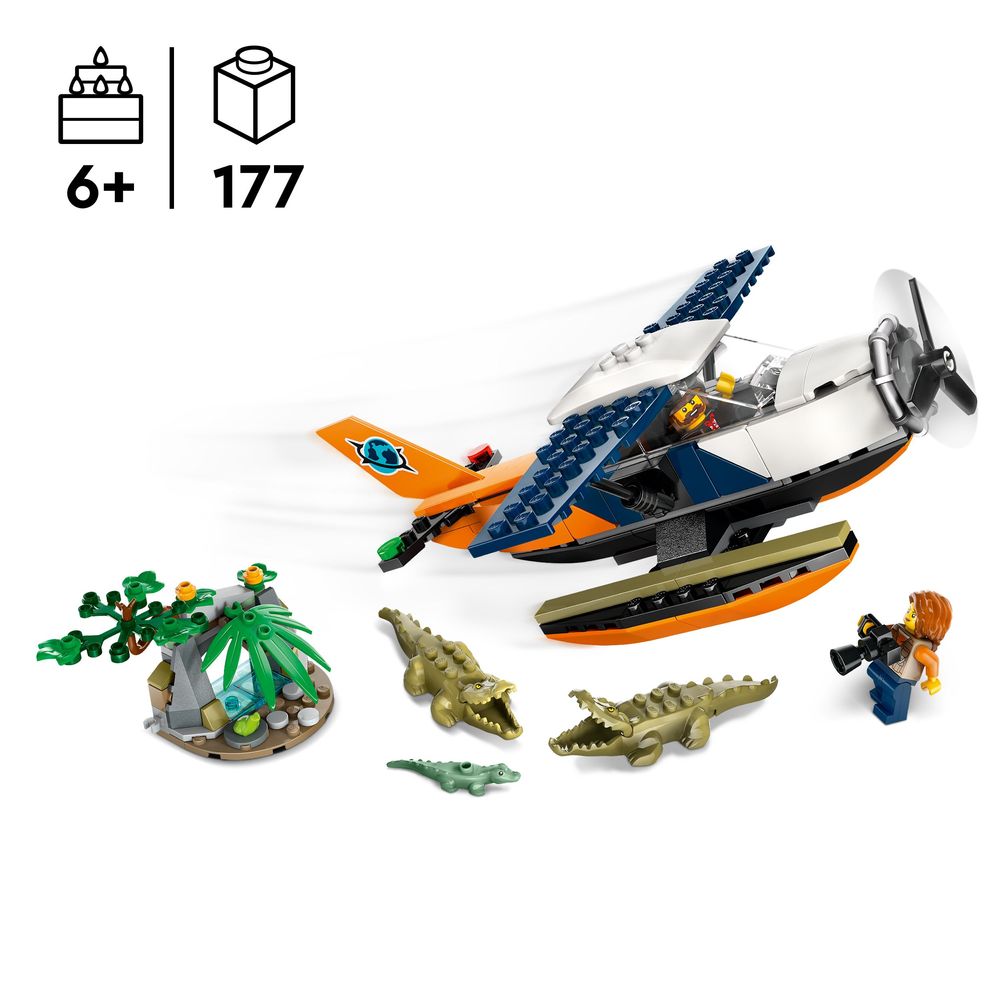 Jungle Explorer Water Plane LEGO 60425