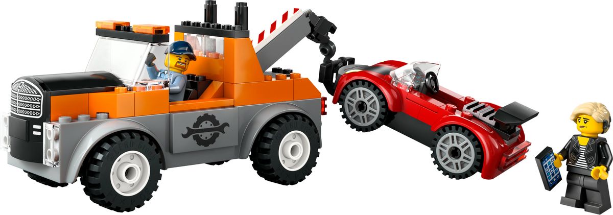 Tow Truck and Sports Car Repair LEGO 60435