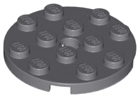 60474 | Plate, Round 4 x 4 with Hole | LEGOPART