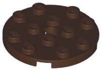 60474 | Plate, Round 4 x 4 with Hole | LEGOPART