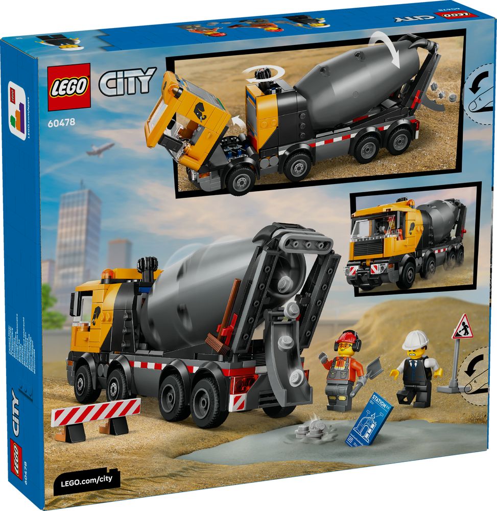 Cement Mixer LEGO 60478
