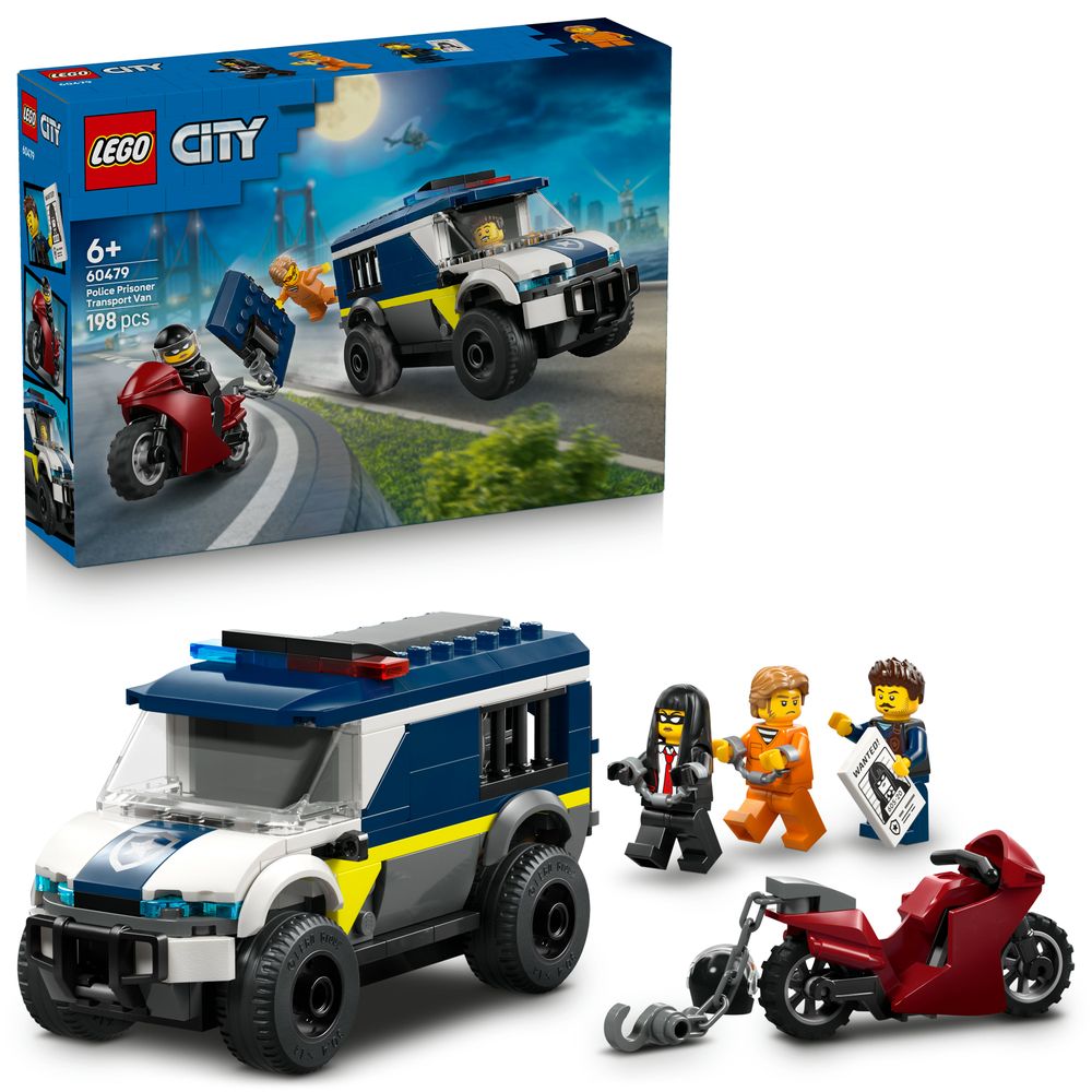 Police Prisoner Transport Van LEGO 60479