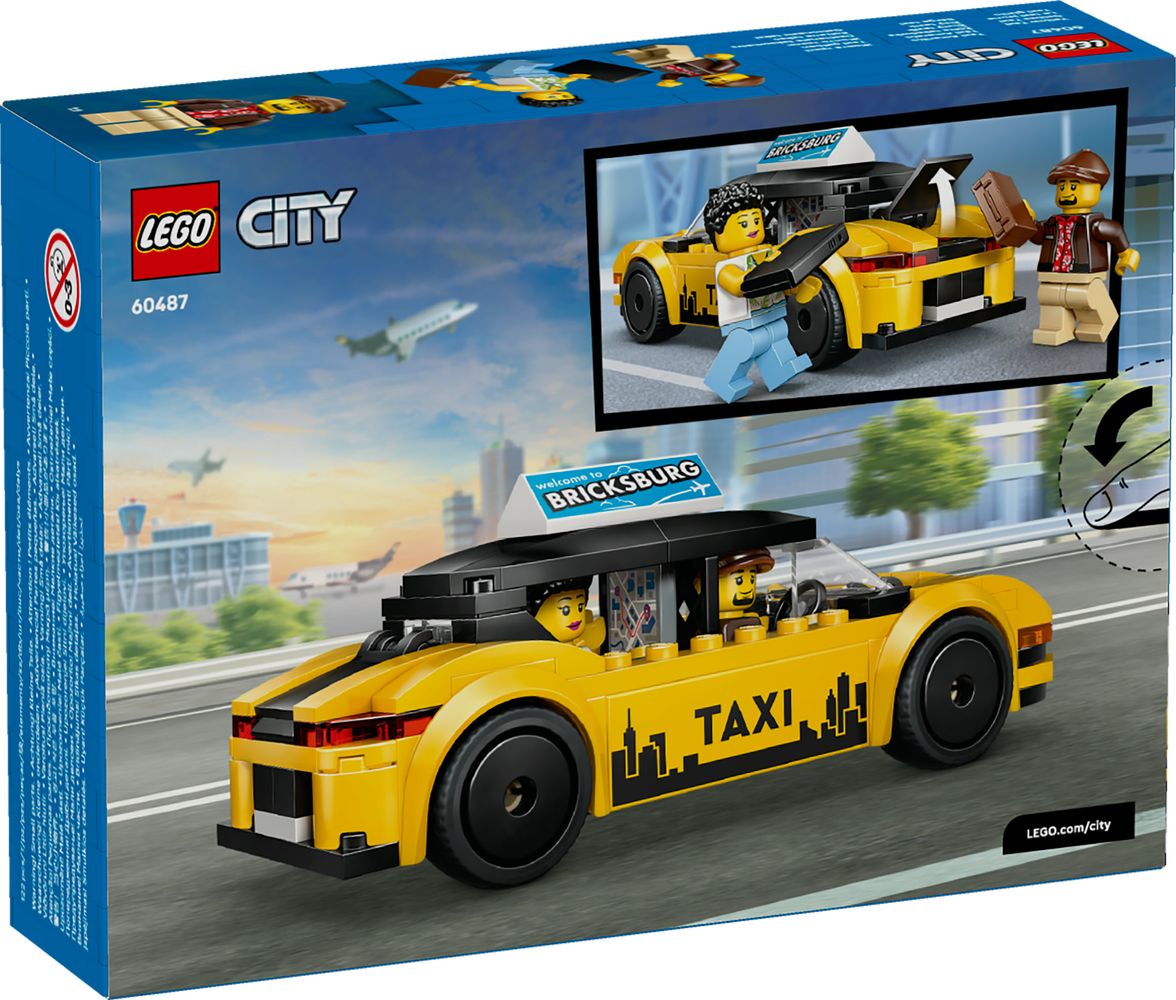 Yellow Taxi LEGO 60487