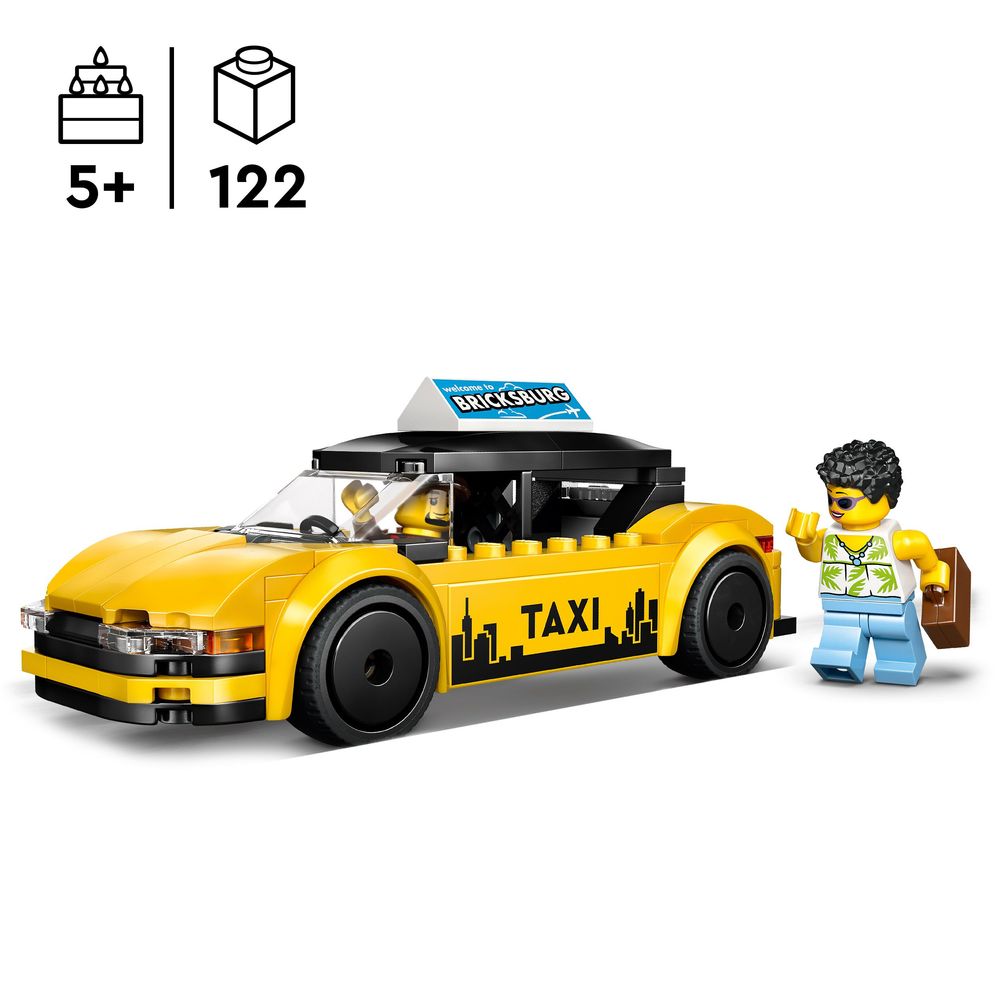 Yellow Taxi LEGO 60487