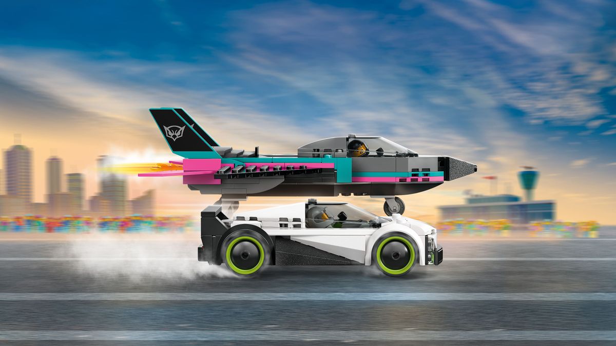Jet vs. Car LEGO 60489