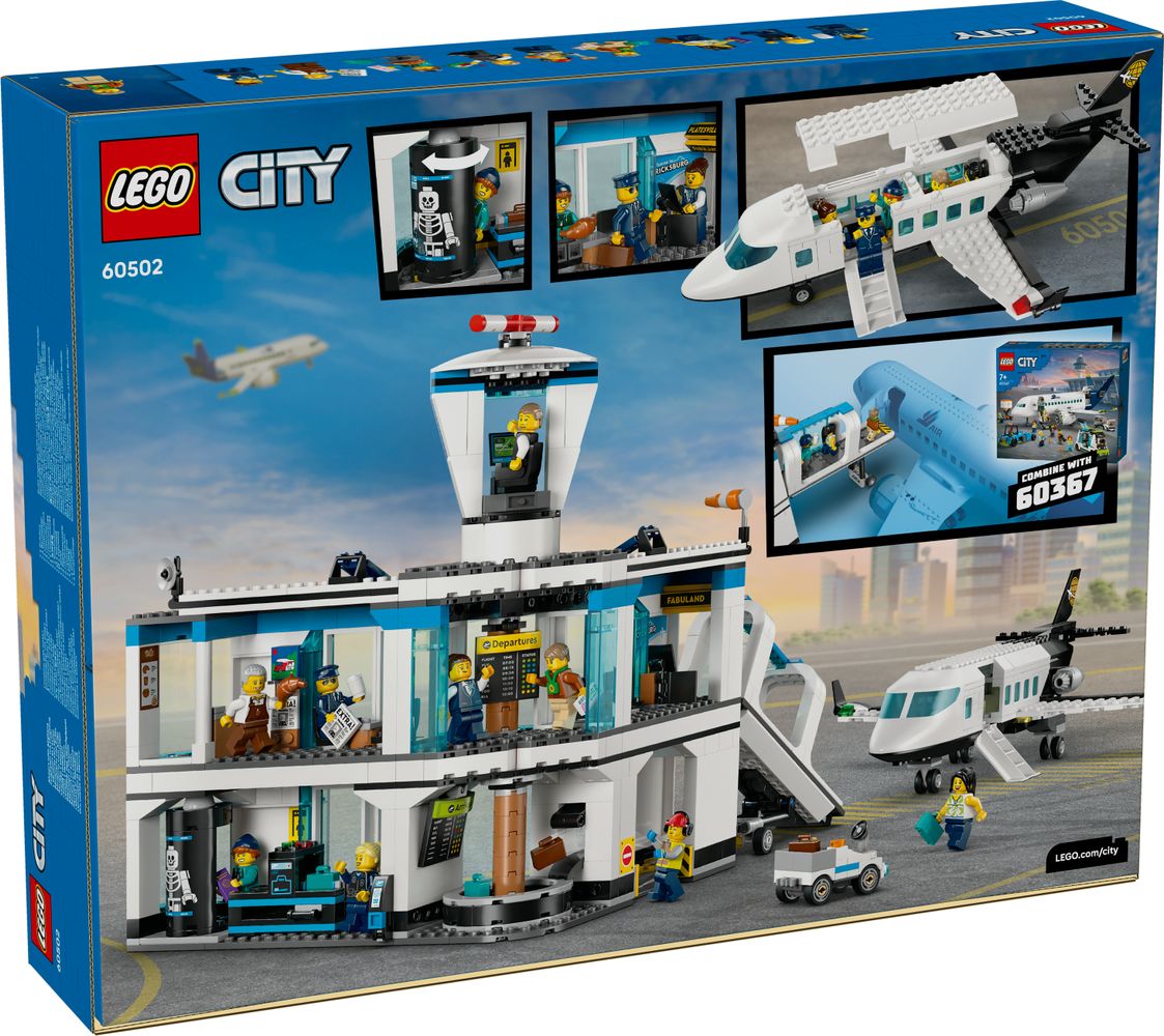 Airport with Airplane LEGO 60502