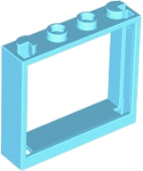 60594 | Window 1 x 4 x 3 - No Shutter Tabs | LEGOPART