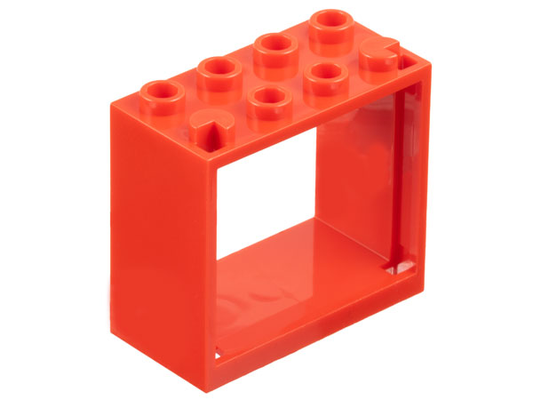 60598 | Window 2 x 4 x 3 - Hollow Studs | LEGOPART