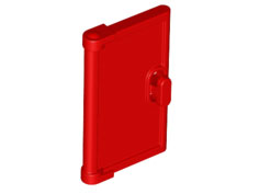 60614 | Door 1 x 2 x 3 with Vertical Handle, Mold for Tabless Frames | LEGOPART