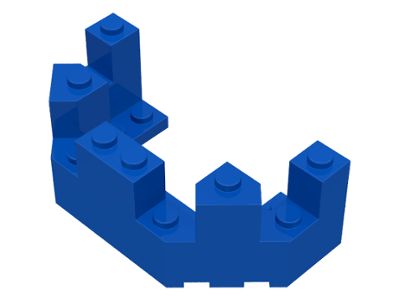 6066 | Castle Turret Top 4 x 8 x 2 1/3 | LEGOPART