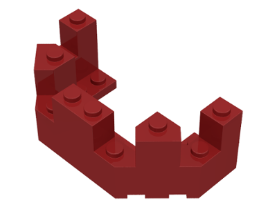 6066 | Castle Turret Top 4 x 8 x 2 1/3 | LEGOPART