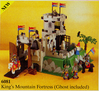 King's Mountain Fortress LEGO 6081 | Fyrebrick.be