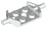 6157 | Plate, Modified 2 x 2 with Wheels Holder Wide and Hole | LEGOPART