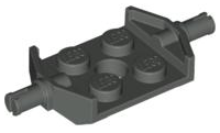 6157 | Plate, Modified 2 x 2 with Wheels Holder Wide and Hole | LEGOPART