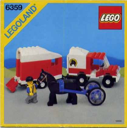 Horse Trailer LEGO 6359