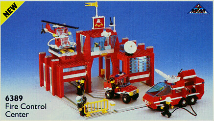 Fire Control Center LEGO 6389-1