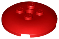 65138 | Brick, Round 4 x 4 x 2/3 Dome Top with Hole | LEGOPART