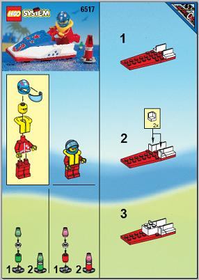 6517-1 | Water Jet | INSTRUCTIONS | LEGOPART