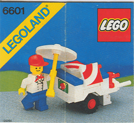 6601-1 | Ice Cream Cart | INSTRUCTIONS | LEGOPART