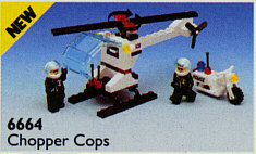 Chopper Cops LEGO 6664