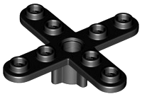 67737 | Propeller 4 Blade 5 Diameter with Rounded Ends and Closed Hub | LEGOPART