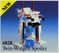 Twin-Winged Spoiler LEGO 6828 | Fyrebrick.be