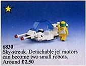 Space Patroller LEGO 6830 | Fyrebrick.be