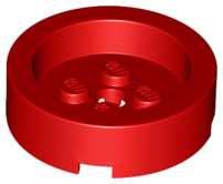 68325 | Brick, Round 4 x 4 with Recessed Center and Hole | LEGOPART