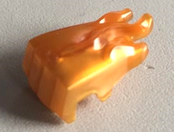 69728pb01 | Hand Gorilla Fist with Marbled Trans-Orange Flames Pattern | LEGOPART