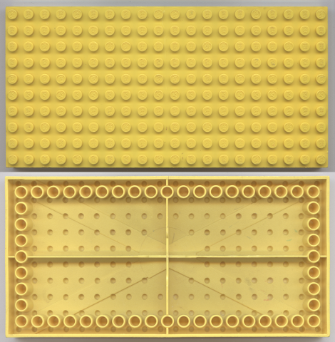 700eD | Brick 10 x 20 with Bottom Tubes in Single Row Around Edge, with | LEGOPART