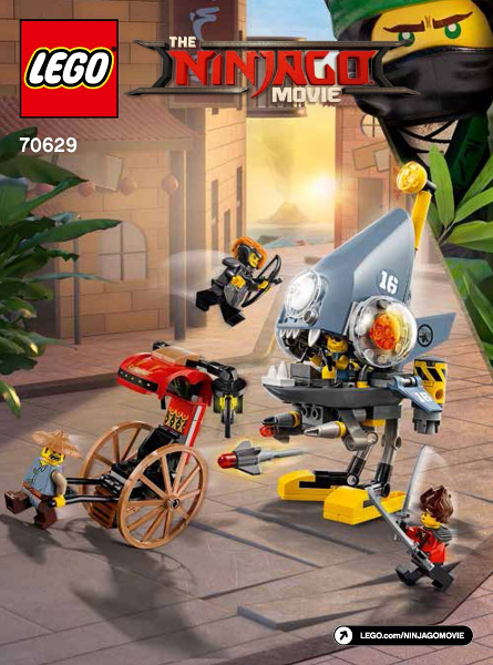 Piranha Attack LEGO 70629