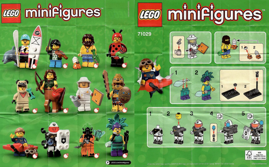 71029-1 | Minifigure, Series 21 | INSTRUCTIONS | LEGOPART