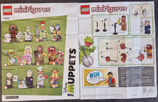 71033-1 | Minifigure, The Muppets | INSTRUCTIONS | LEGOPART