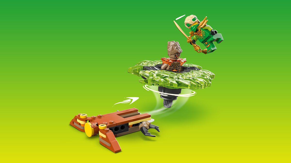 Lloyd vs. Elemental Monster Spinner LEGO 71850