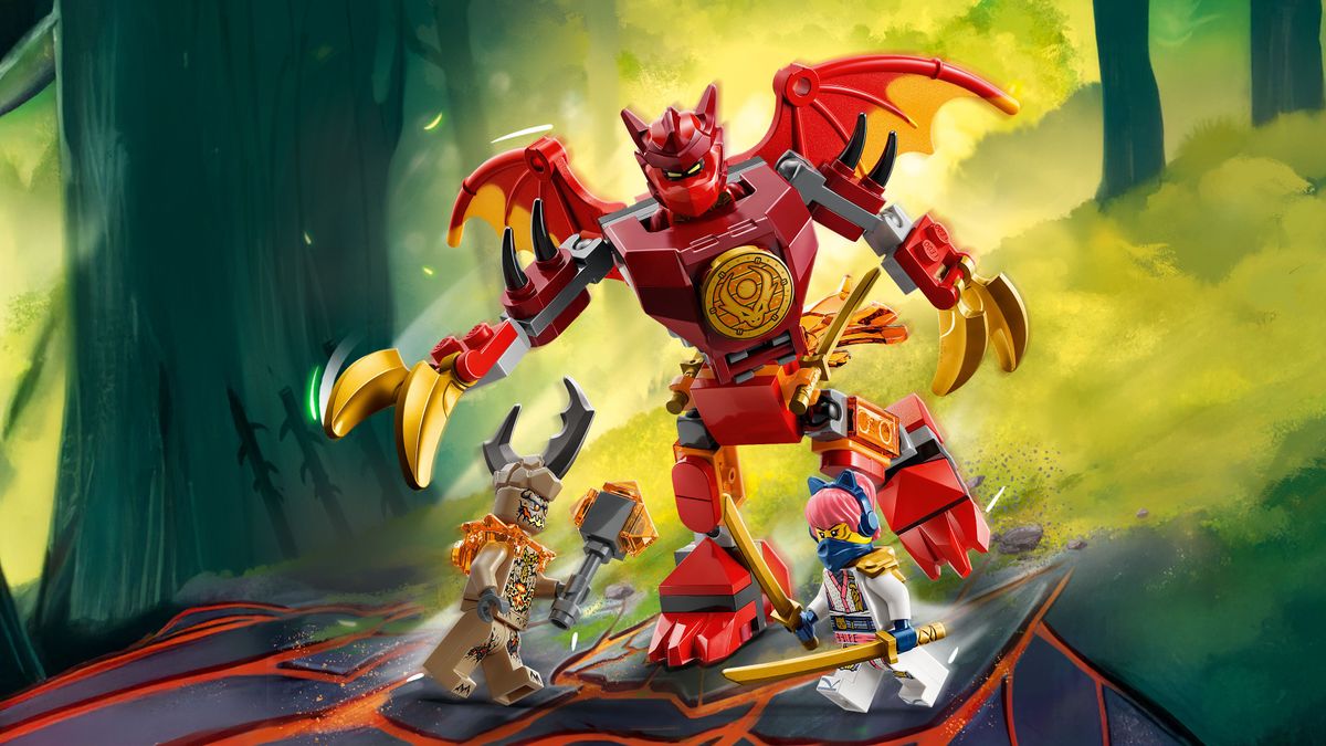 Kai's Dragon Mech Battle Pack LEGO 71851